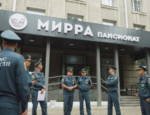 В пансионате «Мирра» успешно прошли учения по пожарной безопасности